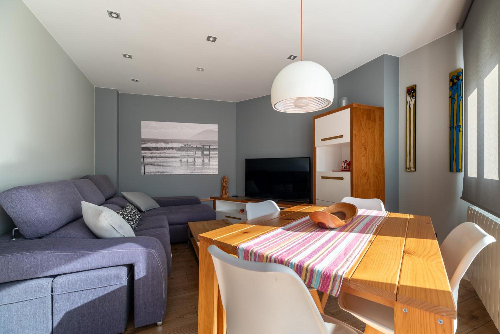 Apartamento Vistas Ria Con Parking Vigo Kültér fotó